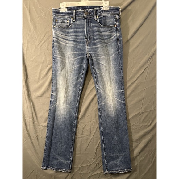 American Eagle By Payless Other - American Eagle Original Bootcut Jeans Mens 33x32 Blue Excellent Airflex+
